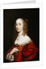 A portrait of a noblewoman, half length, 1649 by Gerrit van Honthorst