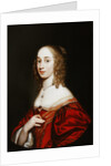 A portrait of a noblewoman, half length, 1649 by Gerrit van Honthorst