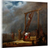 An Execution at a Gallows by Pieter Meulener