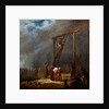 An Execution at a Gallows by Pieter Meulener