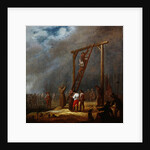 An Execution at a Gallows by Pieter Meulener