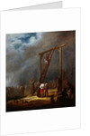 An Execution at a Gallows by Pieter Meulener