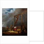 An Execution at a Gallows by Pieter Meulener