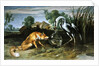 The Fox and the Crane from Aesop's Fables by Frans Snyders