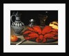 Crayfish on a pewter plate by Gotthardt von Wedig