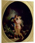 Venus and Adonis by Jacques Antoine Vallin
