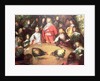 Charles I at a Cockfight by Dutch School
