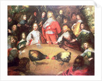 Charles I at a Cockfight by Dutch School