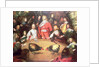 Charles I at a Cockfight by Dutch School