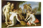 A Scene from the Legend of Perseus and Andromeda by Cornelis (workshop of) Cornelisz. van Haarlem