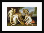 A Scene from the Legend of Perseus and Andromeda by Cornelis (workshop of) Cornelisz. van Haarlem