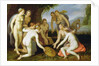 A Scene from the Legend of Perseus and Andromeda by Cornelis (workshop of) Cornelisz. van Haarlem