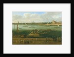 A Panoramic View of Lambeth Palace by Jan the Elder Griffier