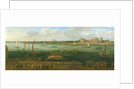 A Panoramic View of Lambeth Palace by Jan the Elder Griffier