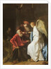 Tobias and the Angel curing the Blindness of Tobit, 1630 by Simon Henrixz van Amersfoort