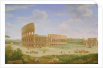 A View of Rome, 1750s by Hendrik van Lint