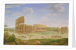 A View of Rome, 1750s by Hendrik van Lint