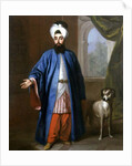 Portrait of Sahid Mehemet Effendi Emissary to the Swedish Court, 1733 by George Engelhardt Schroeder