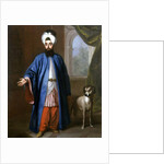 Portrait of Sahid Mehemet Effendi Emissary to the Swedish Court, 1733 by George Engelhardt Schroeder