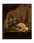 Still Life with Ham by Pieter de Ring