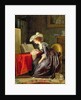 Woman Reading a Book by Jean-Frederic Schall