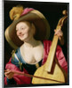 The Viola-da-gamba Player by Gerrit van Honthorst
