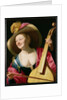 The Viola-da-gamba Player by Gerrit van Honthorst