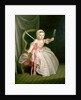 Portrait of a Child holding a Rattle by Niels Rode or Roode