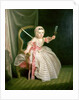 Portrait of a Child holding a Rattle by Niels Rode or Roode