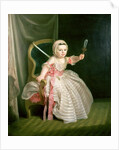 Portrait of a Child holding a Rattle by Niels Rode or Roode