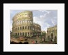 A View of the Colosseum in Rome by Gaspar van  Wittel