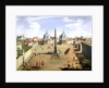 A View of the Piazza del Popolo in Rome by Gaspar van Wittel