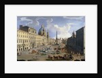 A View of the Piazza Navona in Rome by Gaspar van Wittel