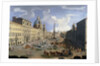 A View of the Piazza Navona in Rome by Gaspar van Wittel