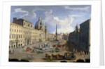 A View of the Piazza Navona in Rome by Gaspar van Wittel