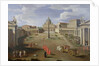A View of St. Peter's in Rome by Gaspar van Wittel