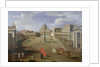 A View of St. Peter's in Rome by Gaspar van Wittel