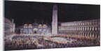 Candlelit Procession through Piazza San Marco by Pietro Antoniani