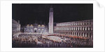 Candlelit Procession through Piazza San Marco by Pietro Antoniani