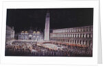 Candlelit Procession through Piazza San Marco by Pietro Antoniani
