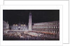 Candlelit Procession through Piazza San Marco by Pietro Antoniani