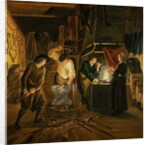 The Blacksmith's Forge by Johannes Dircksz van Oudenrogge