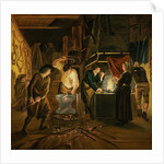 The Blacksmith's Forge by Johannes Dircksz van Oudenrogge