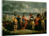 Meeting between Claudius Civilis and the commander of the Roman Army by Frans de Jong or Jongh