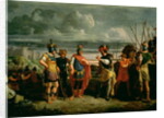 Meeting between Claudius Civilis and the commander of the Roman Army by Frans de Jong or Jongh