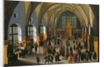 The Prague Stock Exchange by Aegidius Sadeler or Saedeler