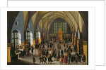 The Prague Stock Exchange by Aegidius Sadeler or Saedeler