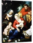 The Virgin and Child with St Joseph, Elizabeth and St John by Martyn & Brueghel Jan the Younger (1601-78) Pepyn