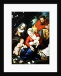 The Virgin and Child with St Joseph, Elizabeth and St John by Martyn & Brueghel Jan the Younger (1601-78) Pepyn