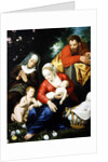 The Virgin and Child with St Joseph, Elizabeth and St John by Martyn & Brueghel Jan the Younger (1601-78) Pepyn